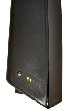 Bosch PowerPack 500 Wh E-Bike Akku - Performance Line CX Und Active Line | Anthrazit - Schwarz Matt -Zubehör Für Elektrofahrräder Akku seitlich oben