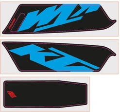 Aufkleber KTM Macina 2017 -Zubehör Für Elektrofahrräder ktm 2017e bike aufkleber cyan schwarz rot