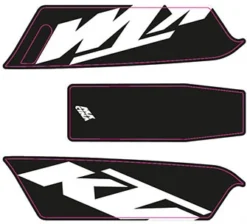 Aufkleber KTM Macina 2017 -Zubehör Für Elektrofahrräder ktm 2017e bike aufkleber weiss matt schwarz matt