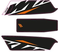 Aufkleber KTM Macina 2017 -Zubehör Für Elektrofahrräder ktm 2017e bike aufkleber weiss schwarz orange