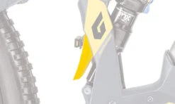 KTM Dämpferschutz -Zubehör Für Elektrofahrräder ktm daempferschutz gelb matt