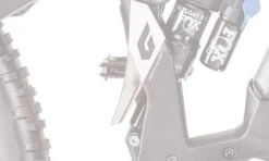 KTM Dämpferschutz -Zubehör Für Elektrofahrräder ktm daempferschutz weiss matt